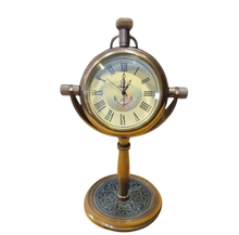 Load image into Gallery viewer, Brass Anchor Clock