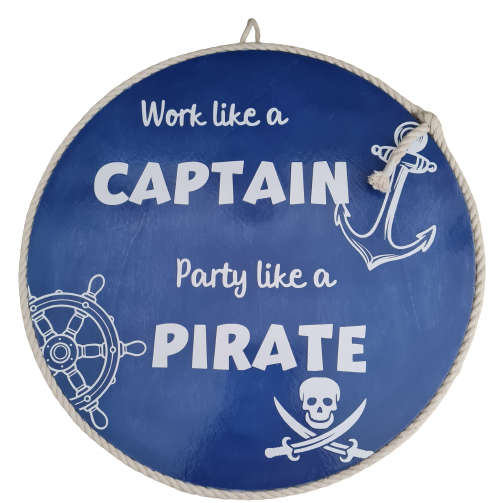 Party like a Pirate sign