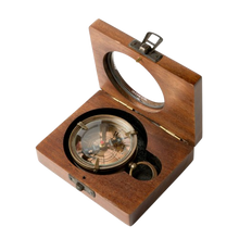 Load image into Gallery viewer, Boxed Brass Compass