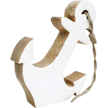Load image into Gallery viewer, Hanging or Freestanding White Anchor