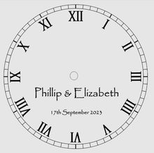 Load image into Gallery viewer, Personalised Clock Face