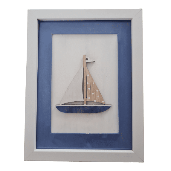 Yacht framed