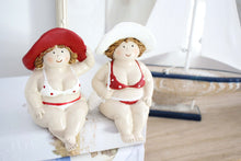 Load image into Gallery viewer, Beach ladies shelf sitters