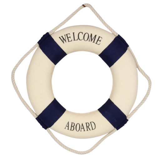 Life Ring - Welcome Aboard