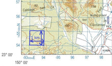 Load image into Gallery viewer, 1:100 000 Topographic Maps A to M