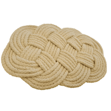 Load image into Gallery viewer, Handmade rope mats/trivets/coasters