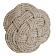 Load image into Gallery viewer, Handmade rope mats/trivets/coasters
