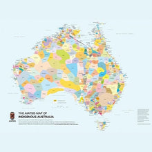 Load image into Gallery viewer, Wall/Flat Maps of Australia