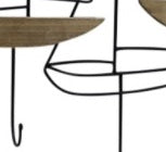 Load image into Gallery viewer, Sailboat Wall Art Five Hooks