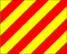 Load image into Gallery viewer, Pre-loved International Code Flags