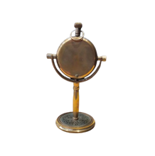 Load image into Gallery viewer, Brass Anchor Clock
