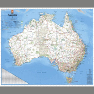 Wall/Flat Maps of Australia