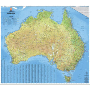 Wall/Flat Maps of Australia