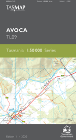 1:50 000 Tasmania Topographic Maps