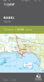 1:50 000 Tasmania Topographic Maps