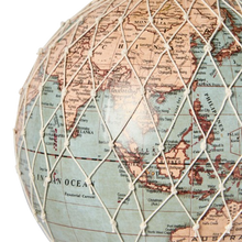 Load image into Gallery viewer, World Globe - Hot Air Balloon - Vintage blue
