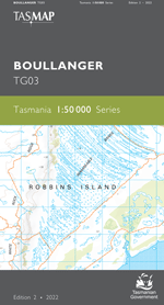 1:50 000 Tasmania Topographic Maps