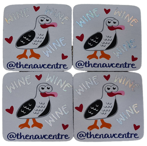 Neoprene Coasters - Seagull