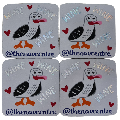 Neoprene Coasters - Seagull