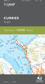 1:50 000 Tasmania Topographic Maps