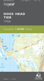 1:50 000 Tasmania Topographic Maps