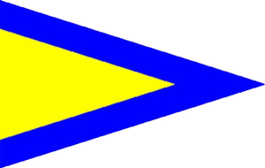Numeral Pennant Flags - made to order