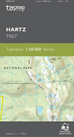 1:50 000 Tasmania Topographic Maps