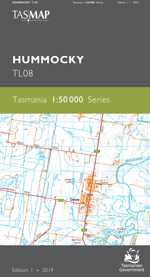1:50 000 Tasmania Topographic Maps