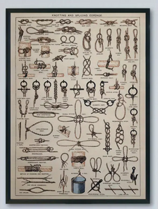 Knots & Splices framed wall art