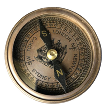 Load image into Gallery viewer, Kookaburra Brass Compass
