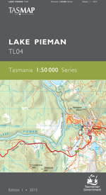 1:50 000 Tasmania Topographic Maps