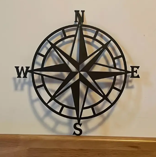 Compass Rose Wall Art