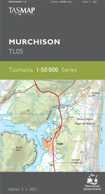 1:50 000 Tasmania Topographic Maps
