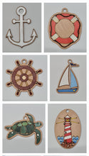 Load image into Gallery viewer, Nautical Ornaments
