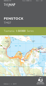 1:50 000 Tasmania Topographic Maps