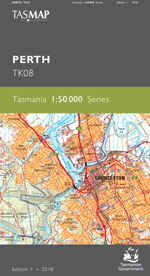 1:50 000 Tasmania Topographic Maps