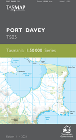 1:50 000 Tasmania Topographic Maps