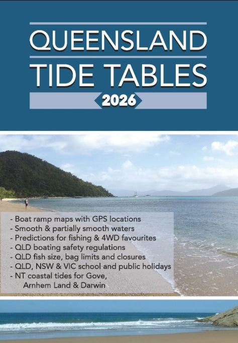 QLD Tide Tables 2026 IN STOCK NOW