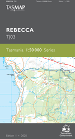 1:50 000 Tasmania Topographic Maps