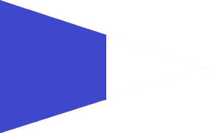Numeral Pennant Flags - made to order