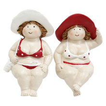 Load image into Gallery viewer, Beach ladies shelf sitters
