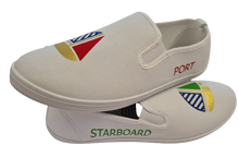 Load image into Gallery viewer, Nautical Shoes for the directionally challenged
