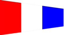 Load image into Gallery viewer, Numeral Pennant Flags - made to order
