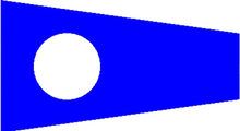 Load image into Gallery viewer, Numeral Pennant Flags - made to order
