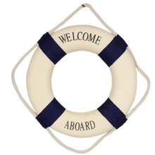 Load image into Gallery viewer, Life Ring - Welcome Aboard
