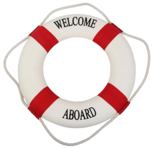 Life Ring - Welcome Aboard