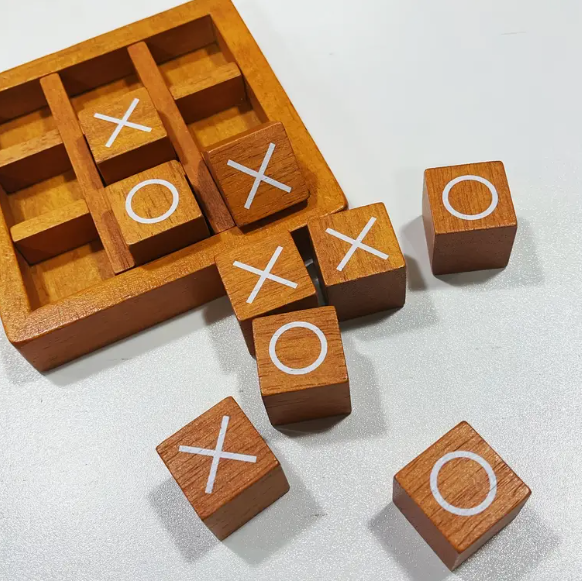 Tic Tac Toe - Wooden