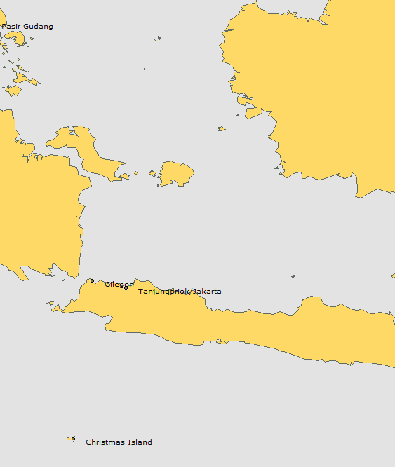 BA 2470 Singapore Strait to Java Sea