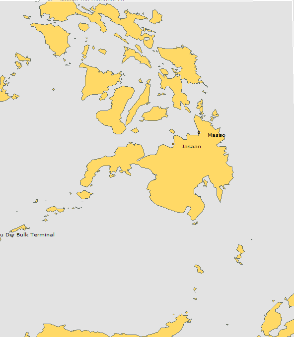 BA 3484 Mindoro Strait to Molucca Sea