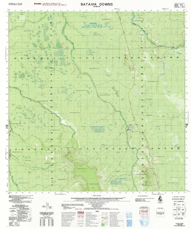 1:50 000 Topographic Maps M to Z